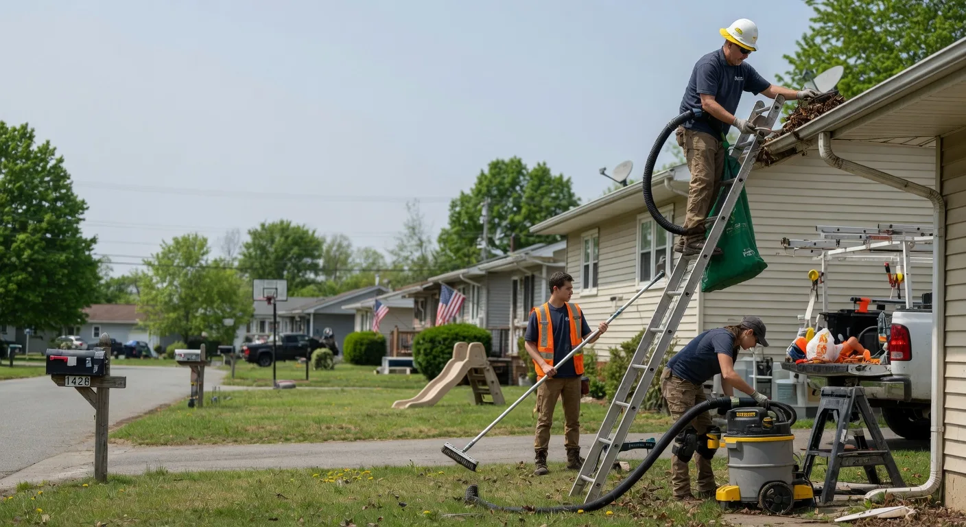 Gutter Installation in La Harpe, KS near me